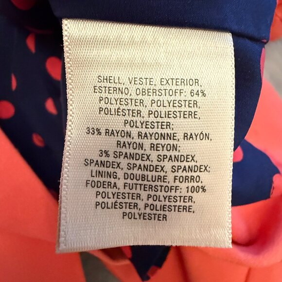 Maeve Womens Coral A-Line Mini Skirt W/ Front Pockets & Back Zip‎ Closure Size 6 - Picture 12 of 12